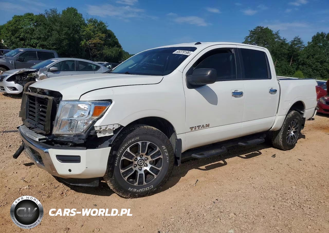 2021 Nissan Titan Sv VIN:1N6AA1EF9MN531000 - 1