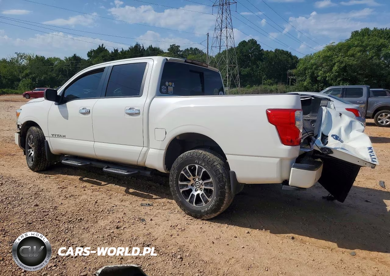 2021 Nissan Titan Sv VIN:1N6AA1EF9MN531000 - 2