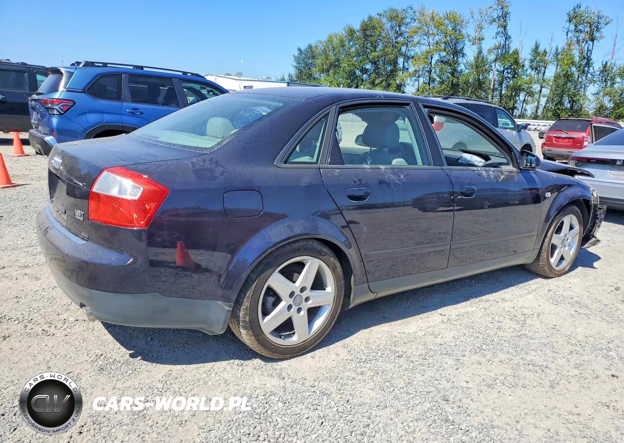 2002 Audi A4 1.8T Quattro VIN:WAULC68E62A239473 - 3