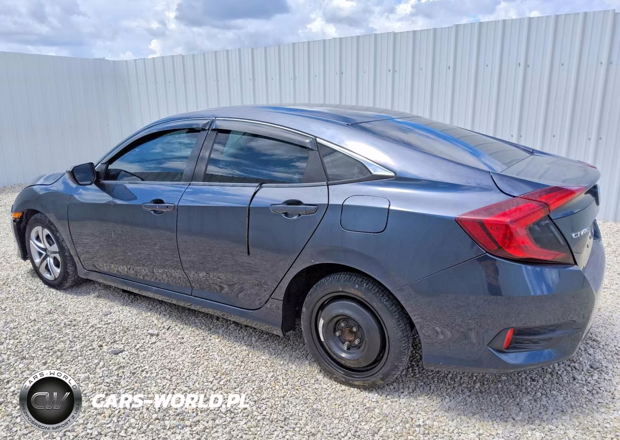 2016 Honda Civic Lx VIN:19XFC2E57GE077175 - 2