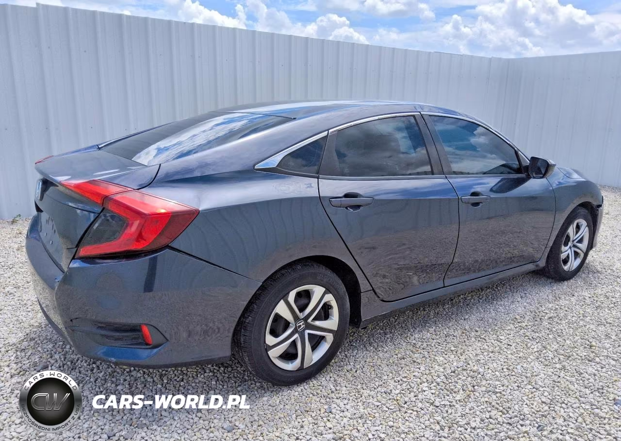 2016 Honda Civic Lx VIN:19XFC2E57GE077175 - 3