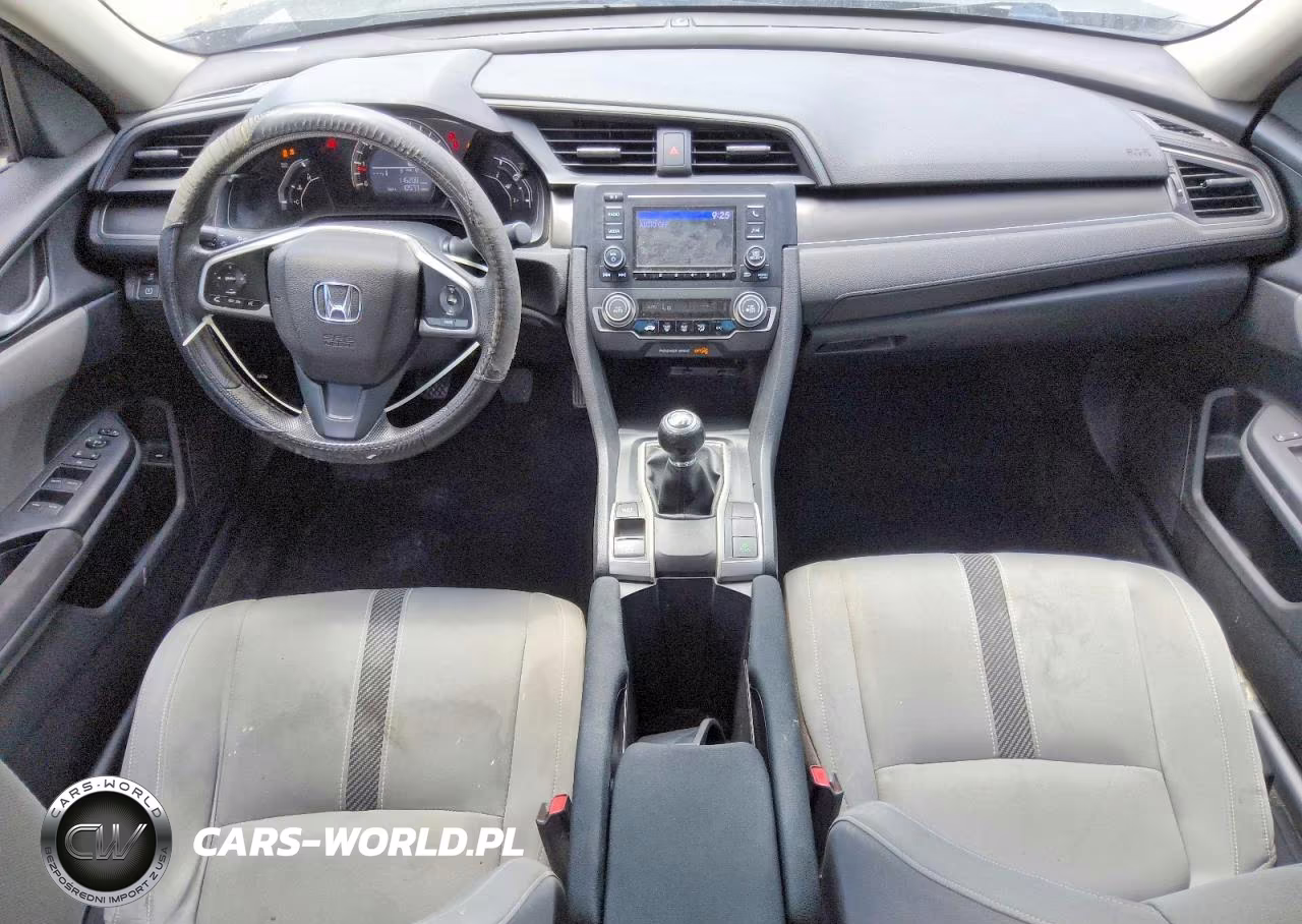2016 Honda Civic Lx VIN:19XFC2E57GE077175 - 8