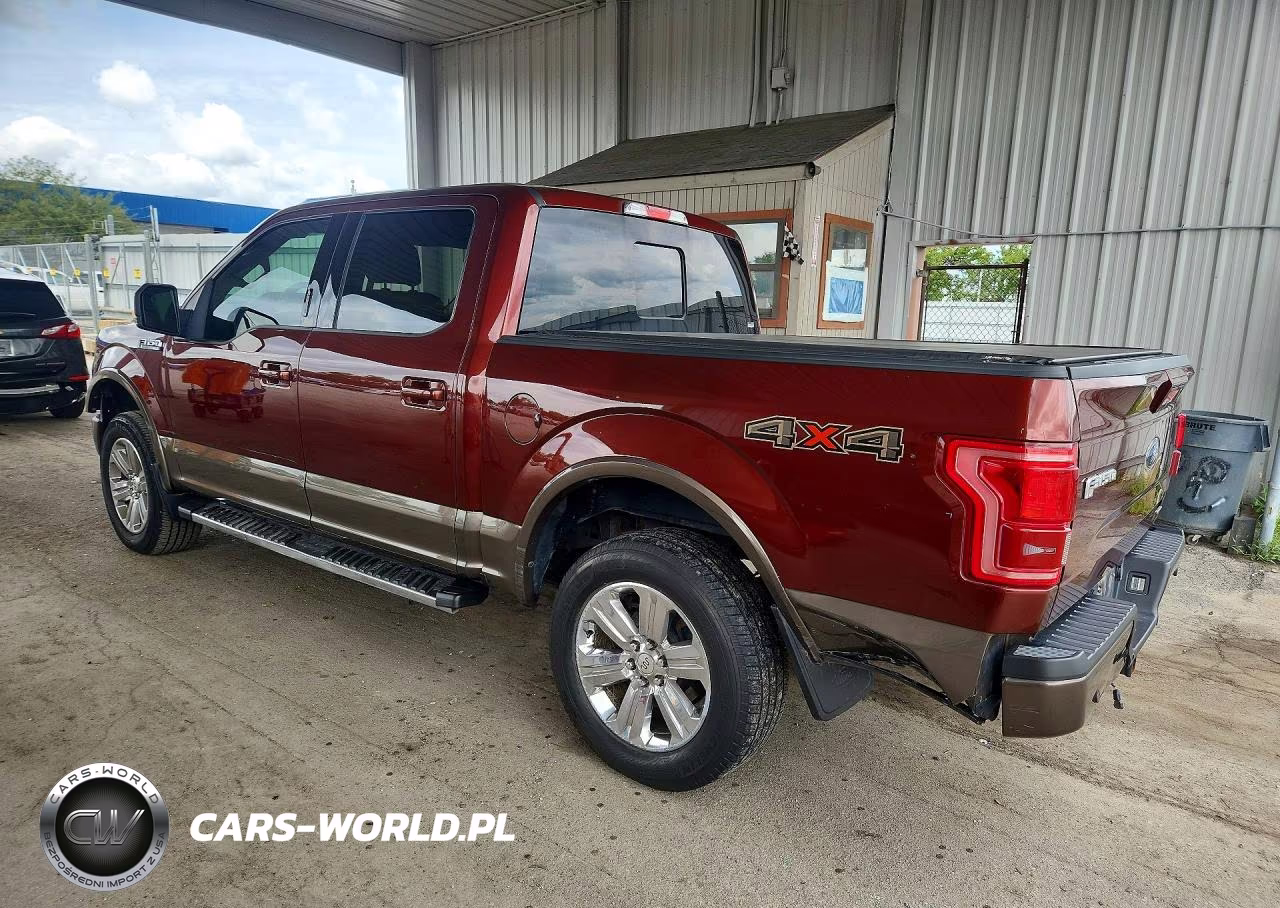 2015 Ford F150 Supercrew VIN:1FTEW1EF6FFC80620 - 2