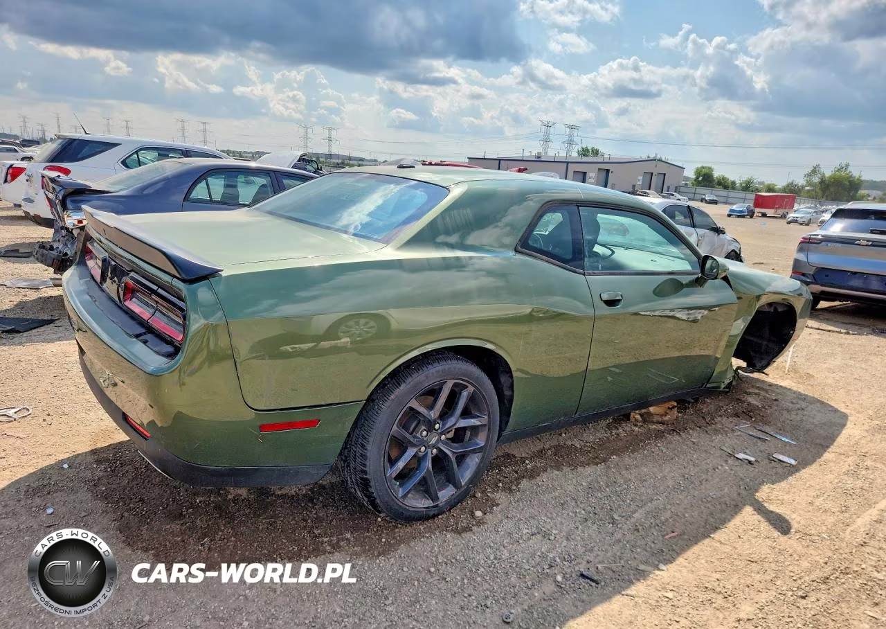 2022 Dodge Challenger Sxt VIN:2C3CDZAG6NH238525 - 3