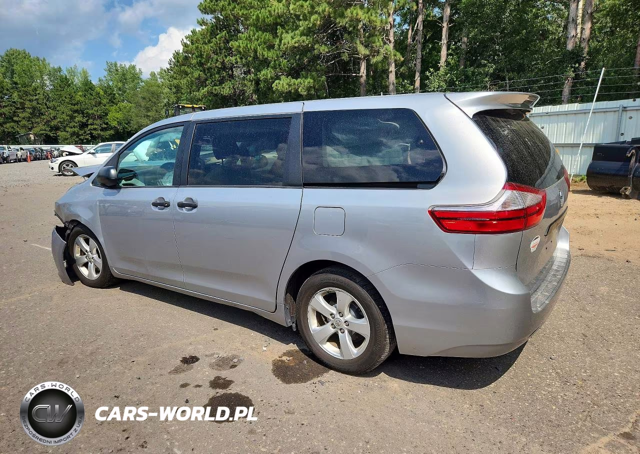 2016 Toyota Sienna L 7-Passenger VIN:5TDZK3DC8GS695780 - 2