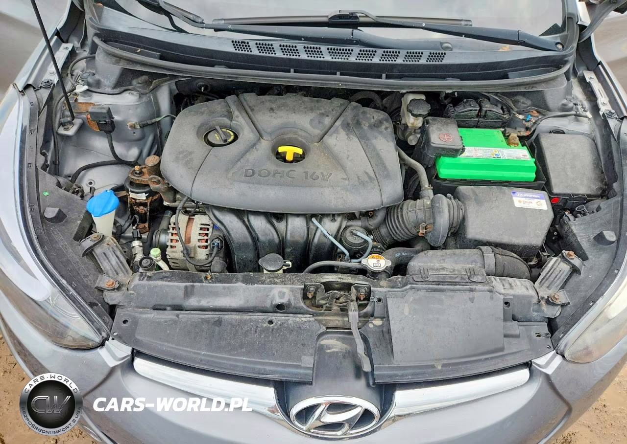 2014 Hyundai Elantra Se VIN:KMHDH4AE1EU166180 - 11