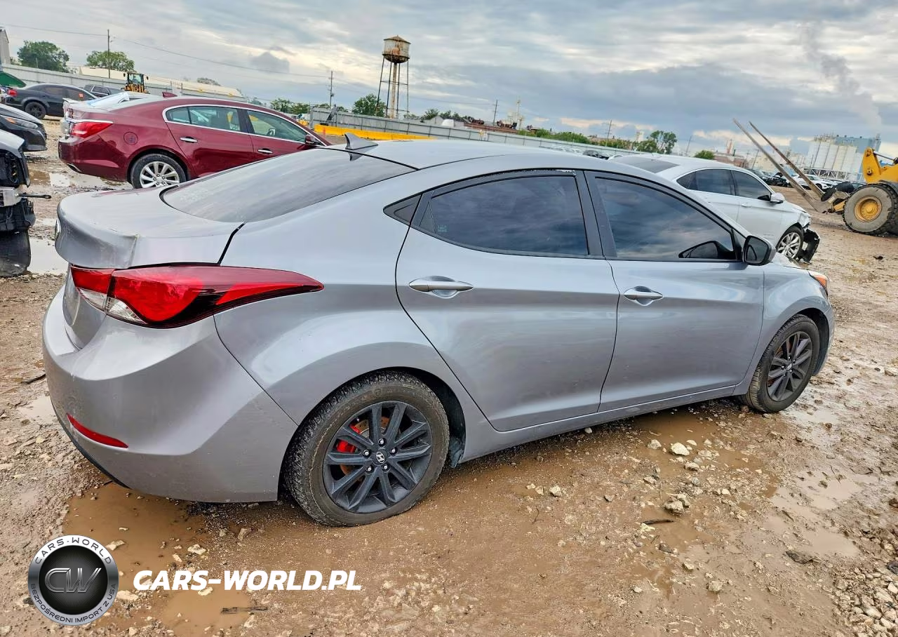 2014 Hyundai Elantra Se VIN:KMHDH4AE1EU166180 - 3