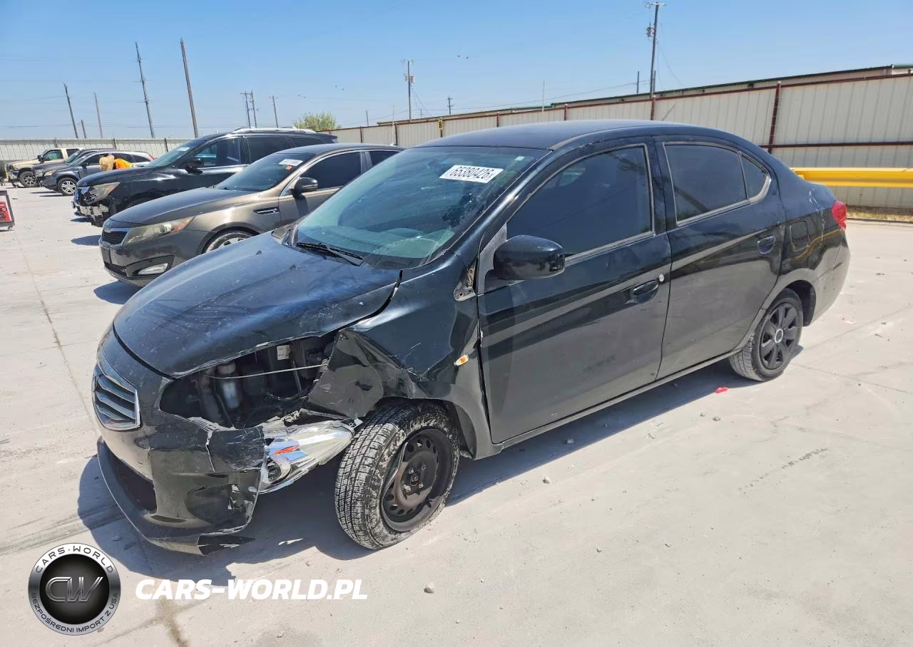 2017 Mitsubishi Mirage G4 Es VIN:ML32F3FJ9HHF12819 - 1