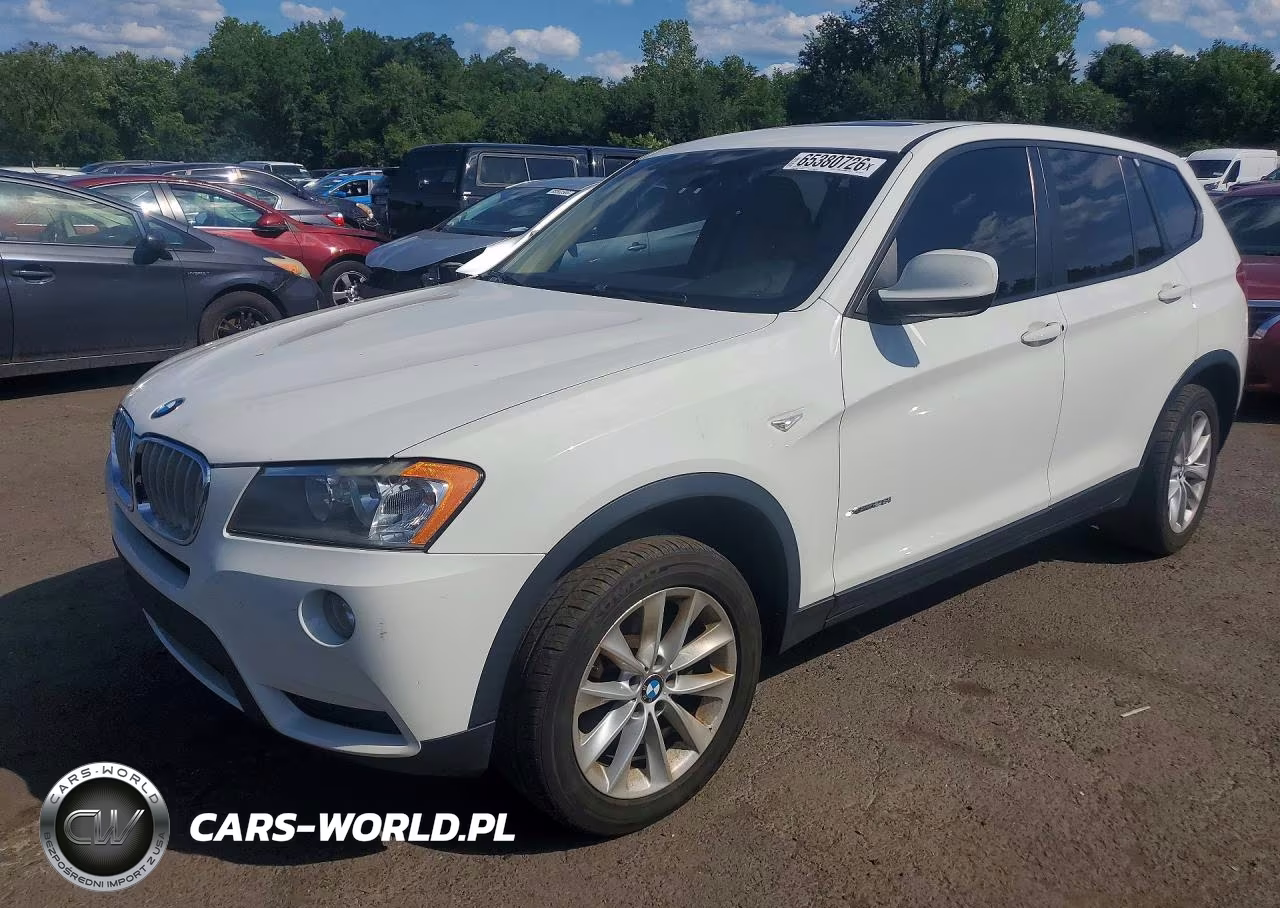2013 BMW X3 xDrive28I VIN:5UXWX9C59D0D02878 - 1