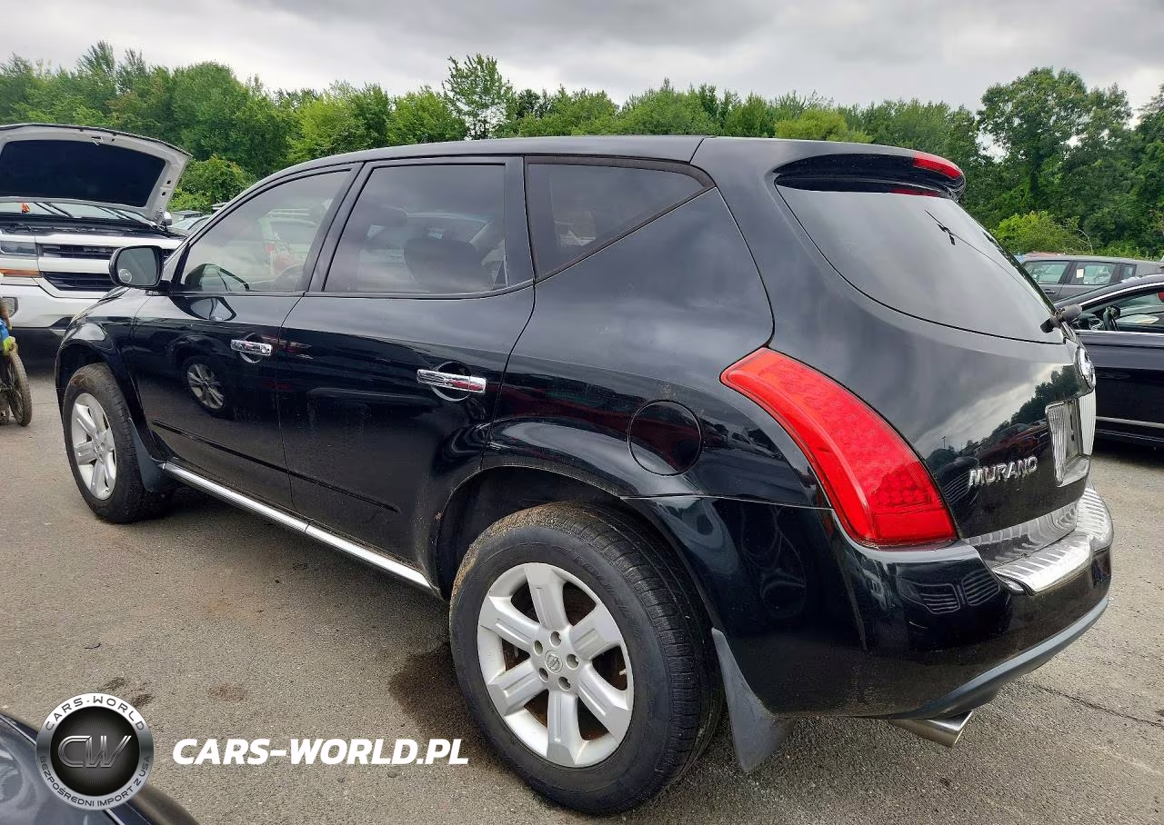 2007 Nissan Murano S VIN:JN8AZ08W17W645092 - 2