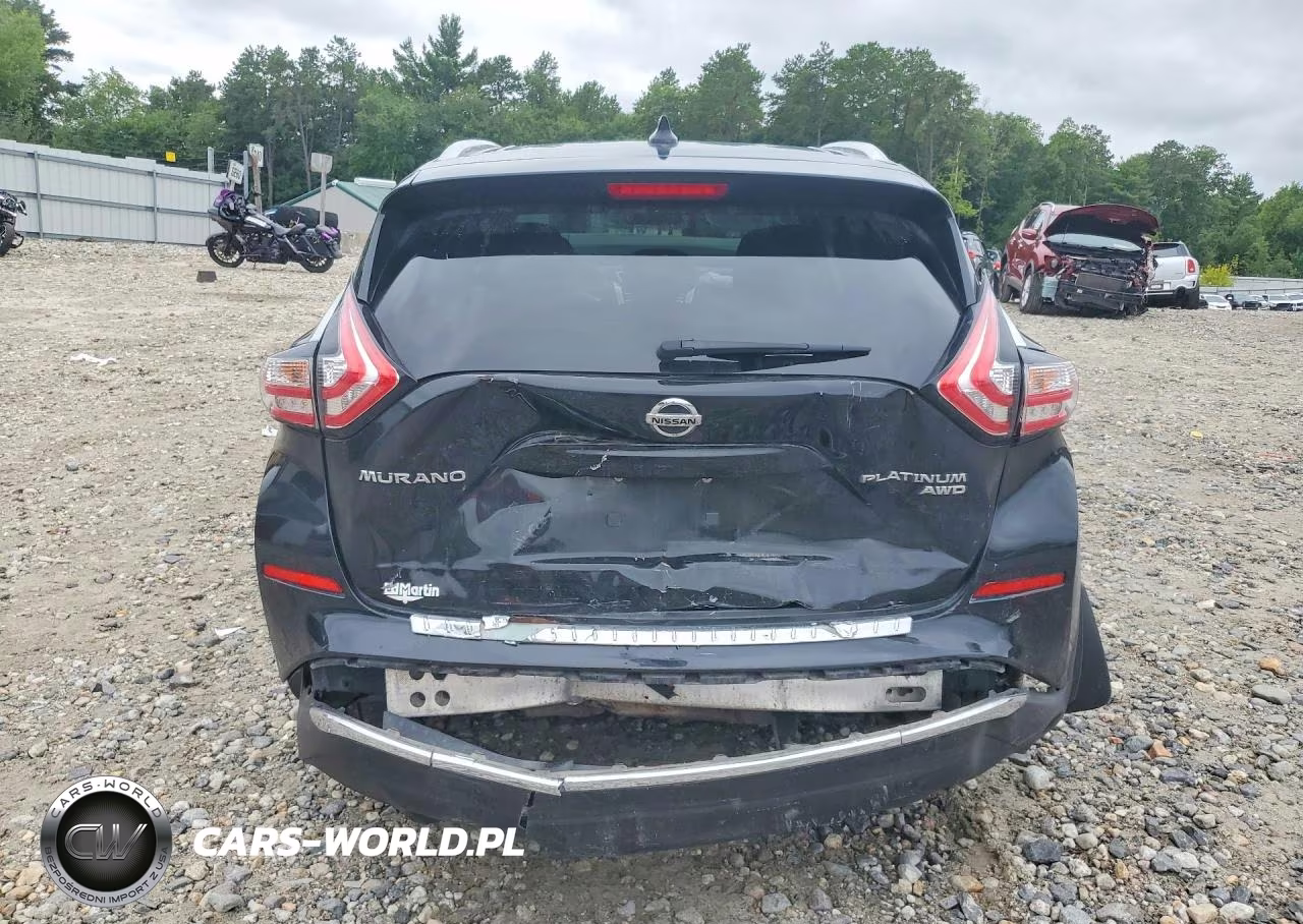 2017 Nissan Murano Platinum VIN:5N1AZ2MH7HN141311 - 6