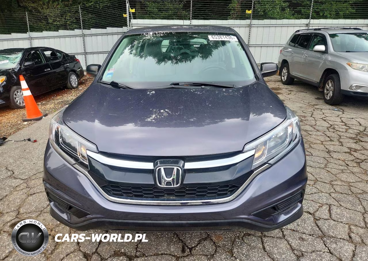 2015 Honda Cr-V Lx VIN:3CZRM3H39FG712422 - 5
