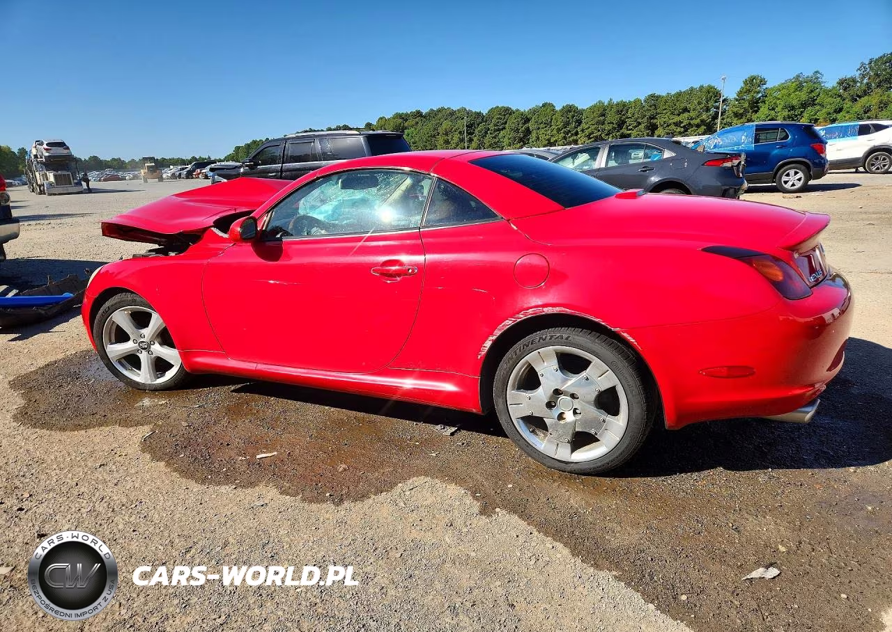 2002 Lexus Sc 430 VIN:JTHFN48Y220012052 - 2