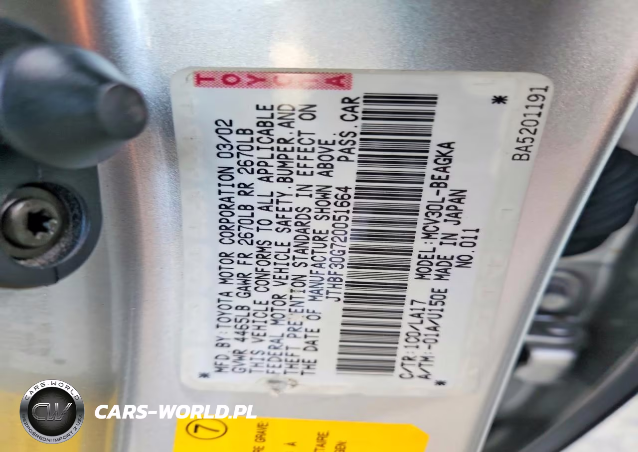 2002 Lexus Es 300 VIN:JTHBF30G720051664 - 12
