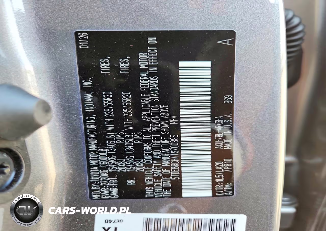 2026 Toyota Highlander Hybrid Platinum VIN:5TDEBRCH4TS700885 - 12