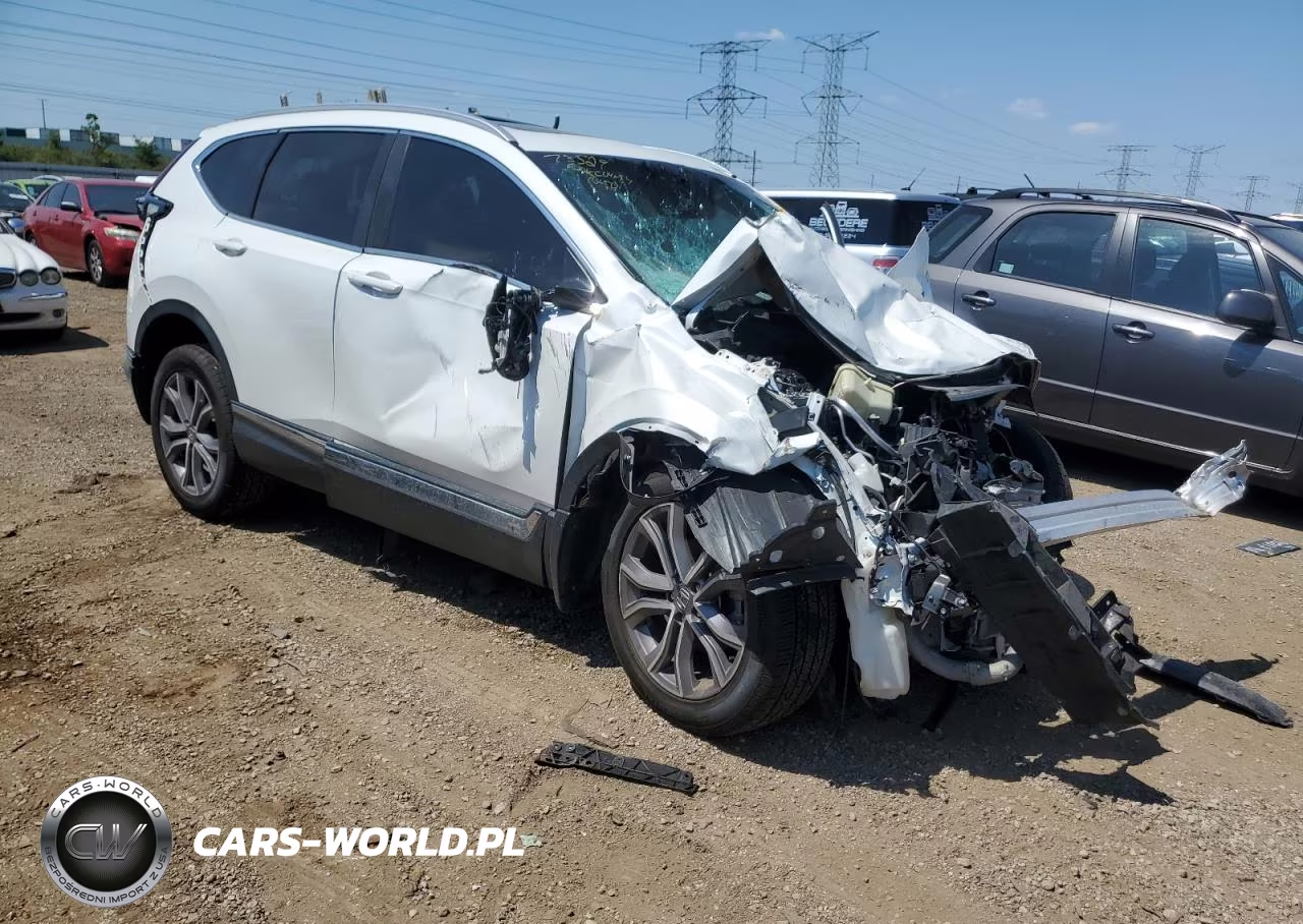 2021 Honda Cr-V Touring VIN:5J6RW2H98ML001030 - 4