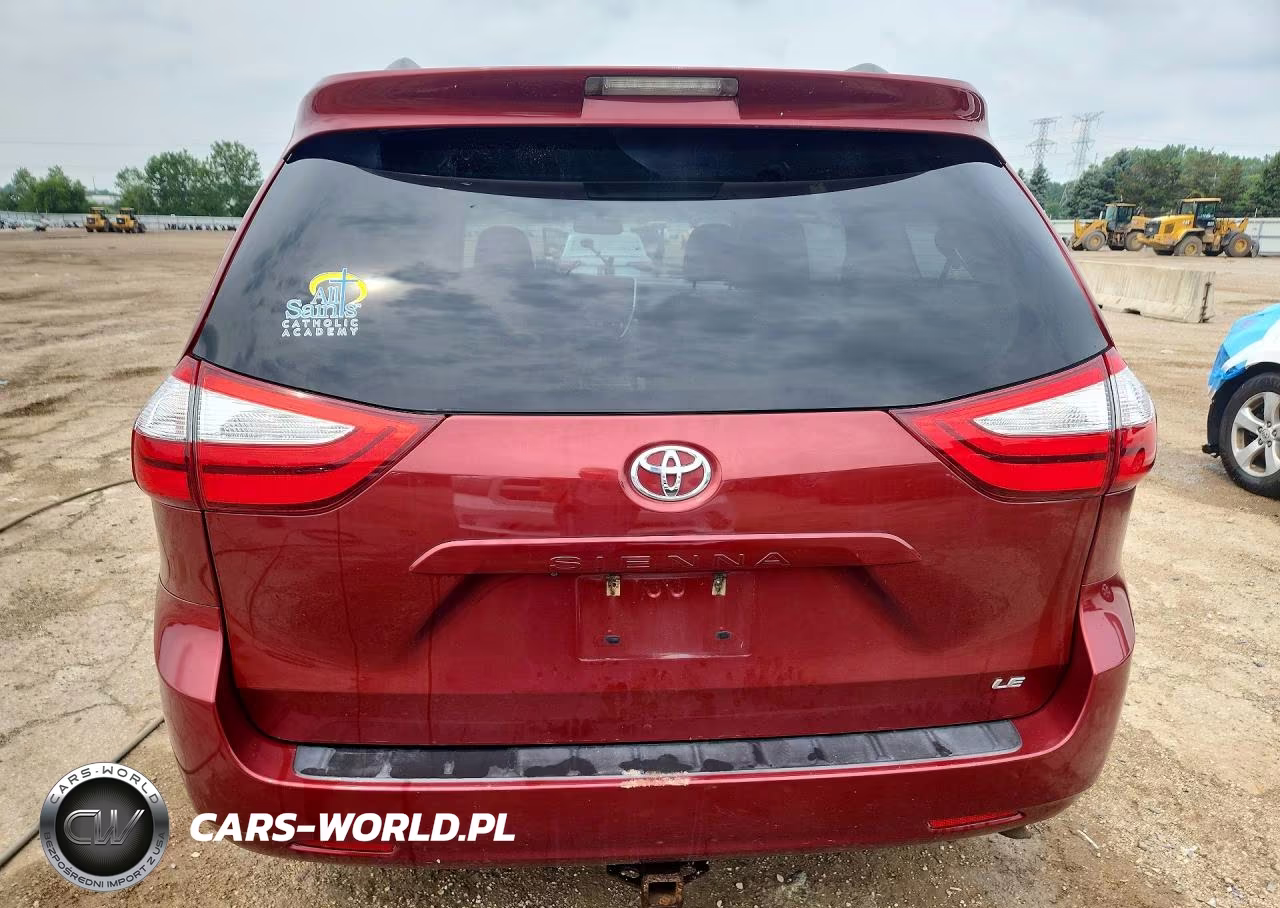 2016 Toyota Sienna Le VIN:5TDKK3DCXGS705341 - 6