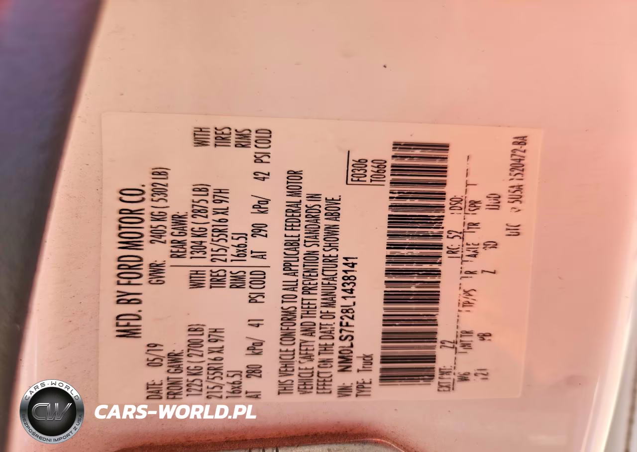 2020 Ford Transit Connect Xlt VIN:NM0LS7F28L1438141 - 13