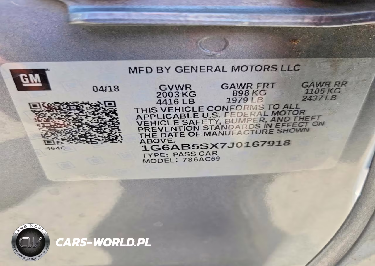 2018 Cadillac Ats Luxury VIN:1G6AB5SX7J0167918 - 12