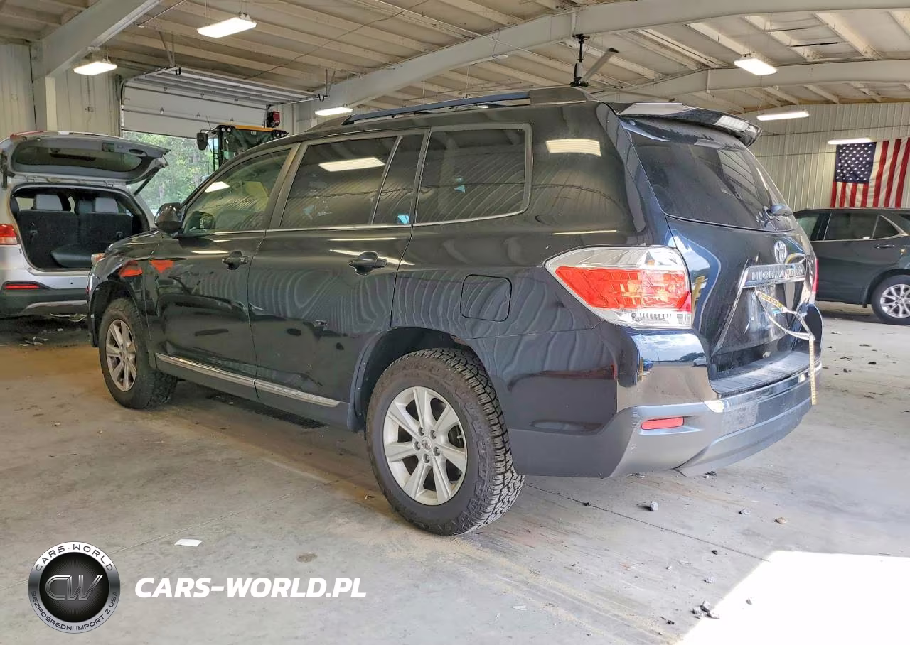2012 Toyota Highlander Se VIN:5TDBK3EH9CS161077 - 2