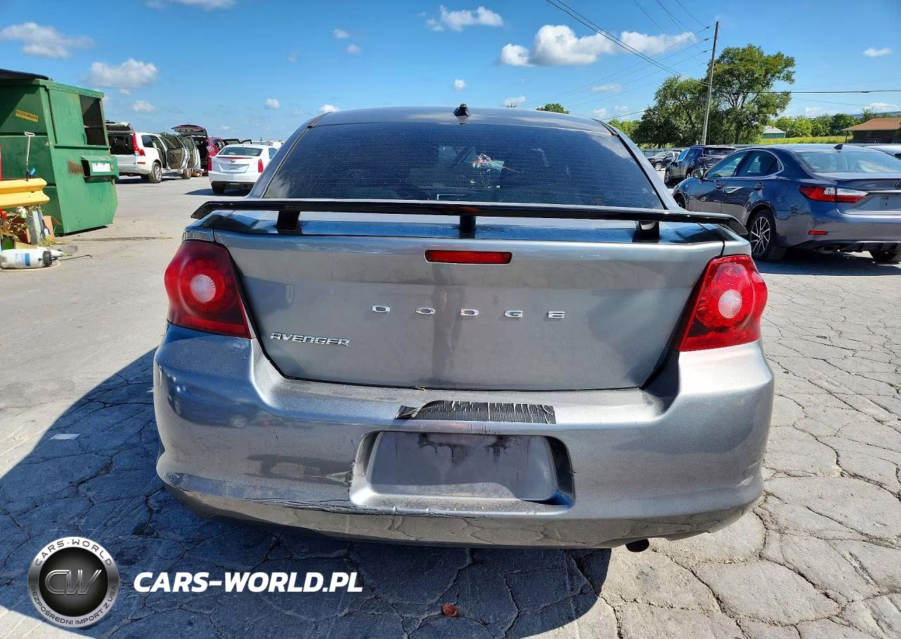 2012 Dodge Avenger Se VIN:1C3CDZAB9CN115262 - 6