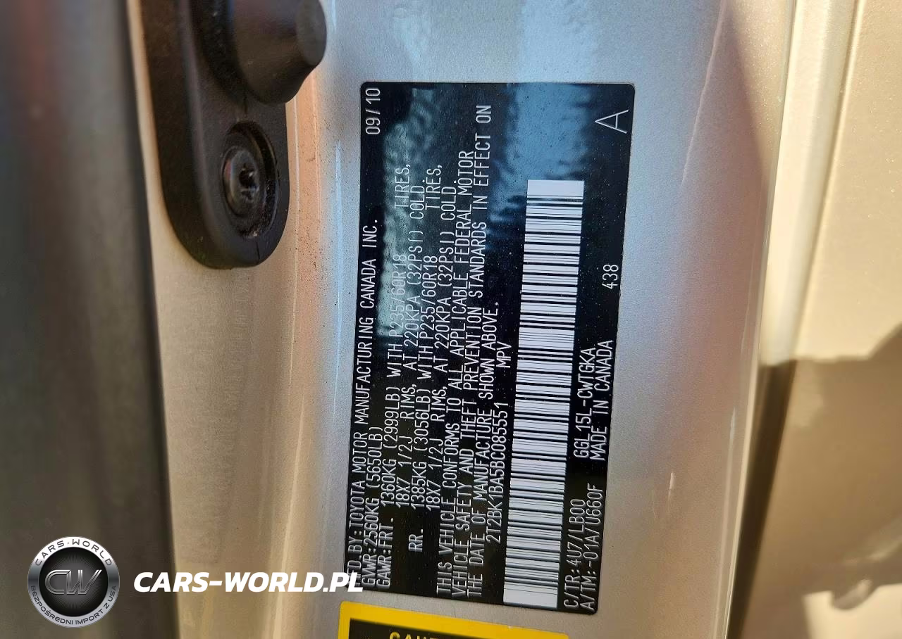 2011 Lexus Rx 350 VIN:2T2BK1BA5BC085551 - 13