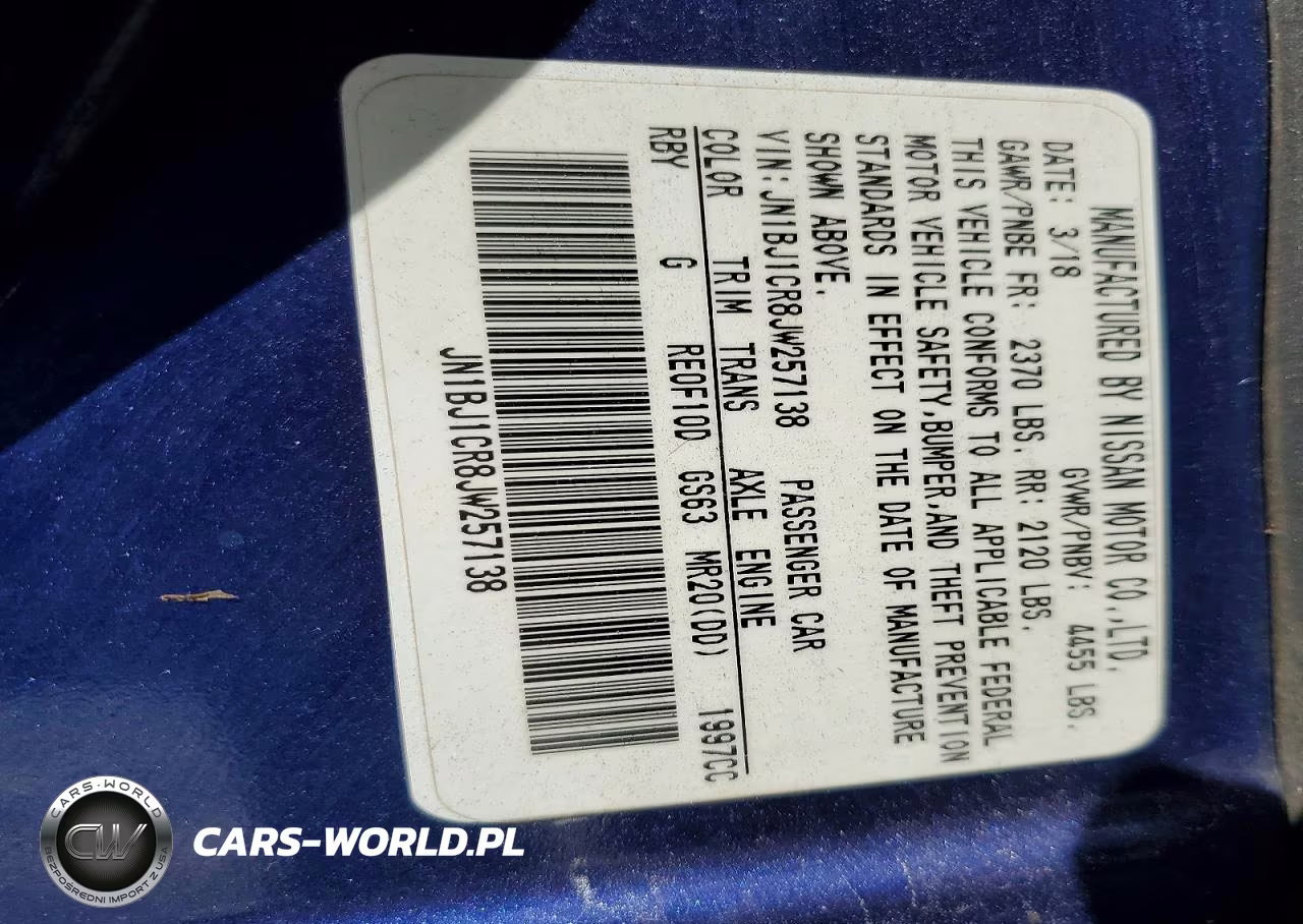 2018 Nissan Rogue Sport S VIN:JN1BJ1CR8JW257138 - 13