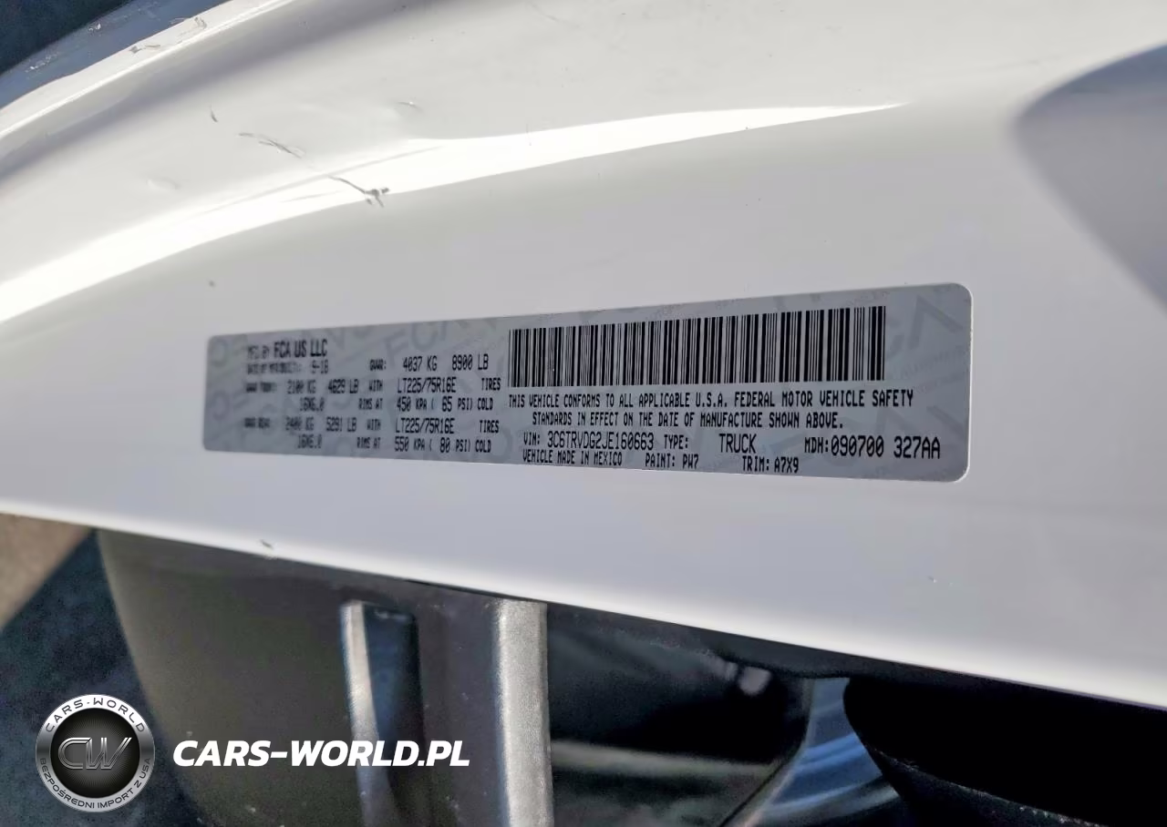 2018 Ram Promaster 2500 2500 High VIN:3C6TRVDG2JE160663 - 13