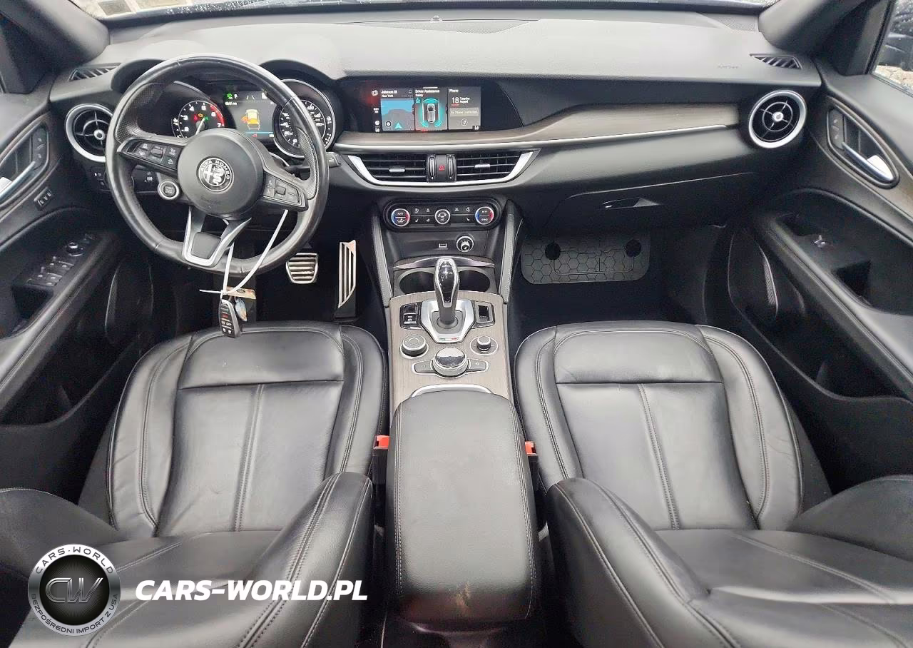 2023 Alfa Romeo Stelvio Ti VIN:ZASPAKBN1P7D56675 - 8
