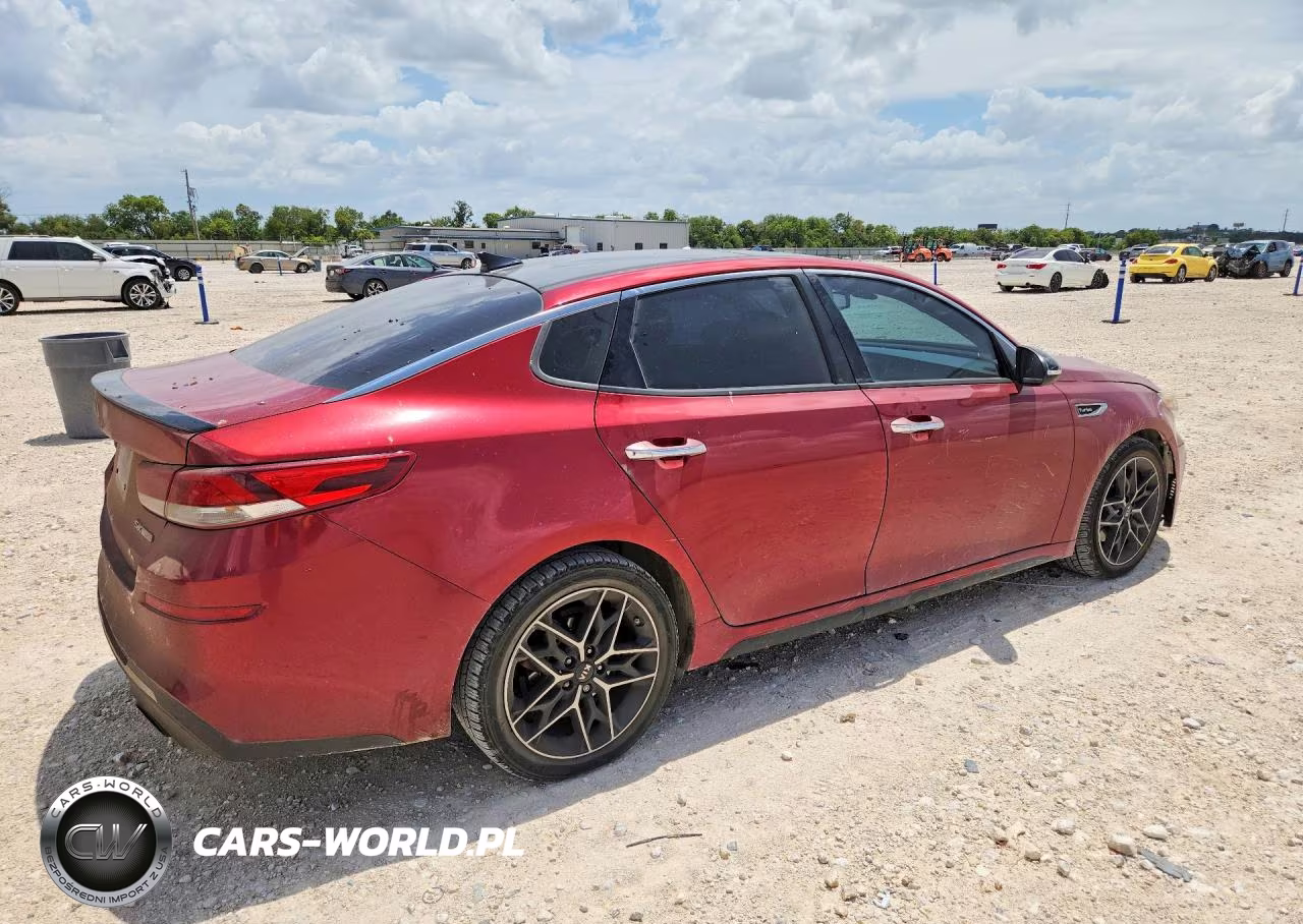 2019 Kia Optima Sx VIN:5XXGW4L28KG317494 - 3