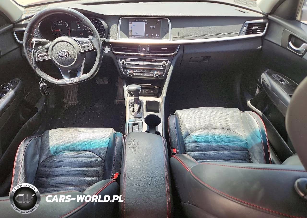 2019 Kia Optima Sx VIN:5XXGW4L28KG317494 - 8