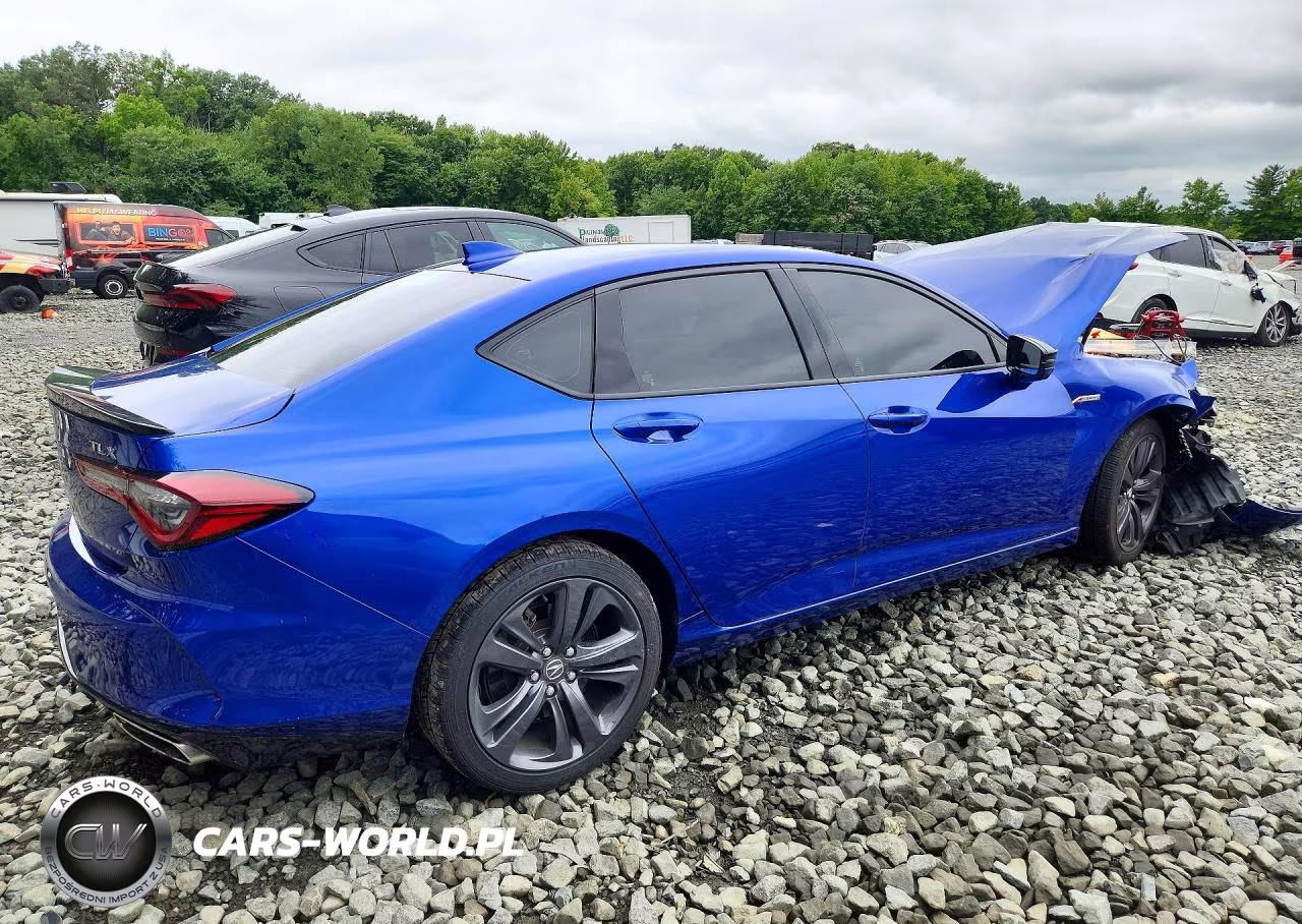 2022 Acura Tlx Tech A VIN:19UUB5F59NA004479 - 3