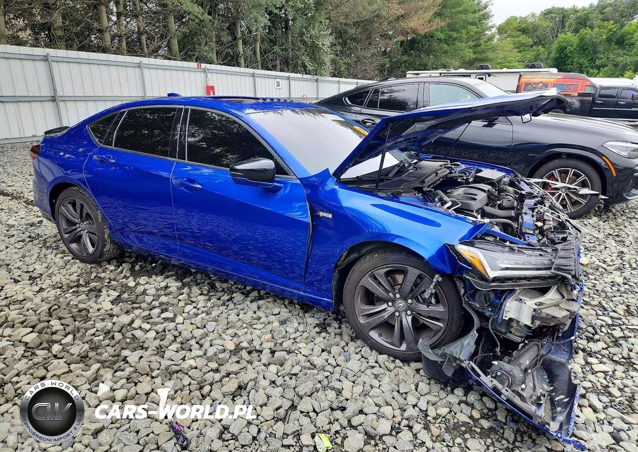 2022 Acura Tlx Tech A VIN:19UUB5F59NA004479 - 4