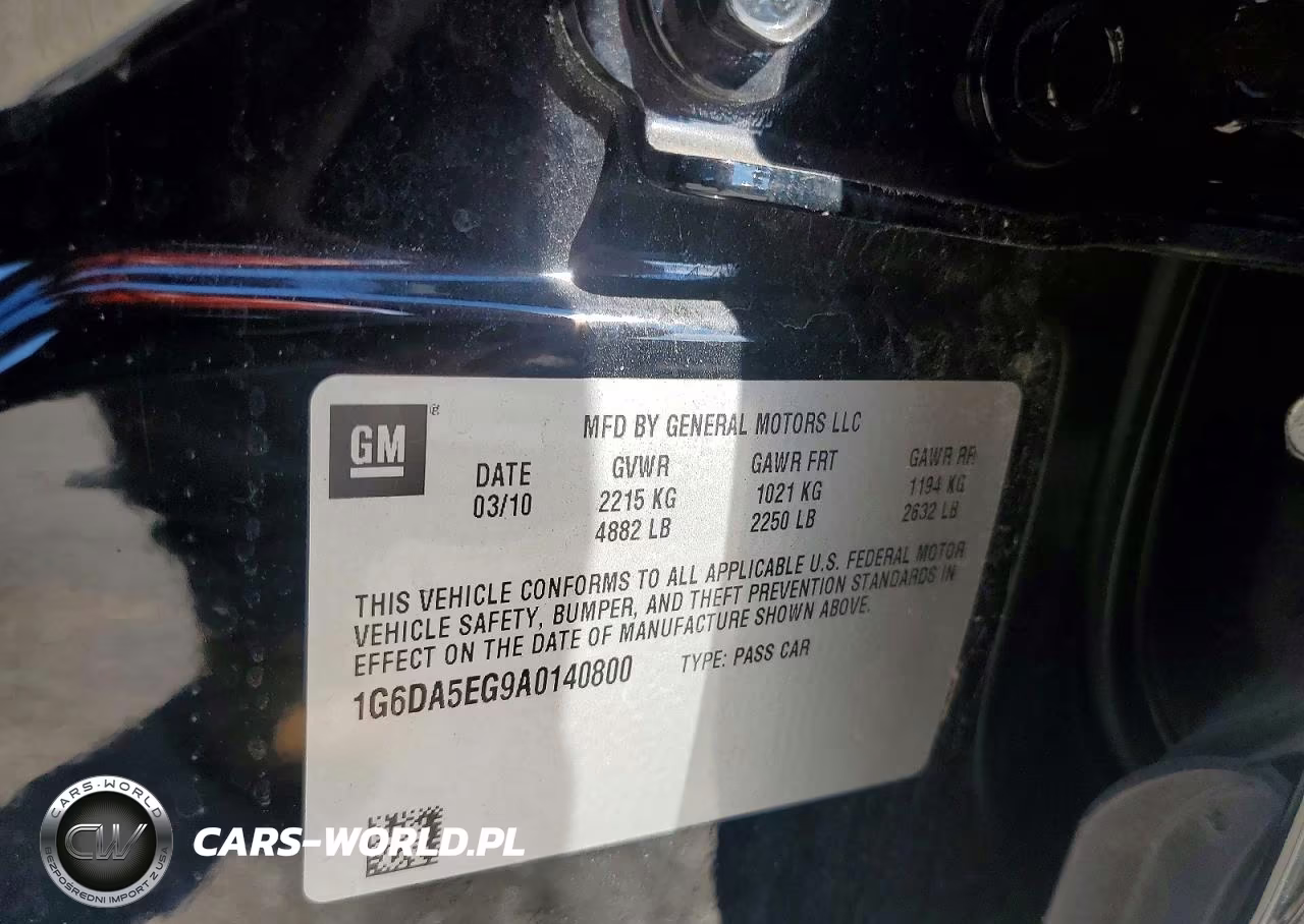 2010 Cadillac Cts VIN:1G6DA5EG9A0140800 - 12