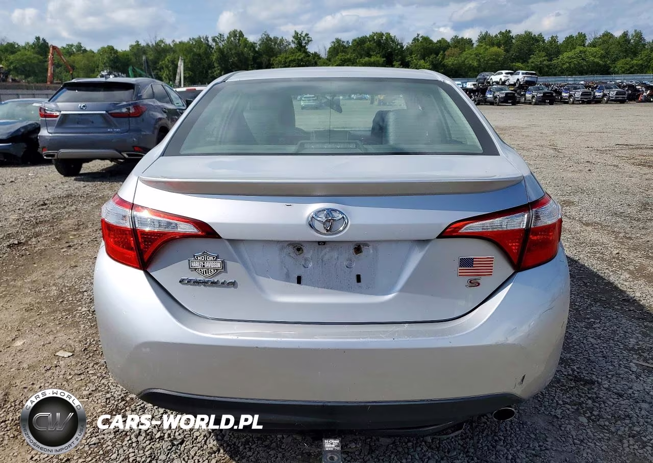 2015 Toyota Corolla S VIN:2T1BURHE9FC400980 - 6