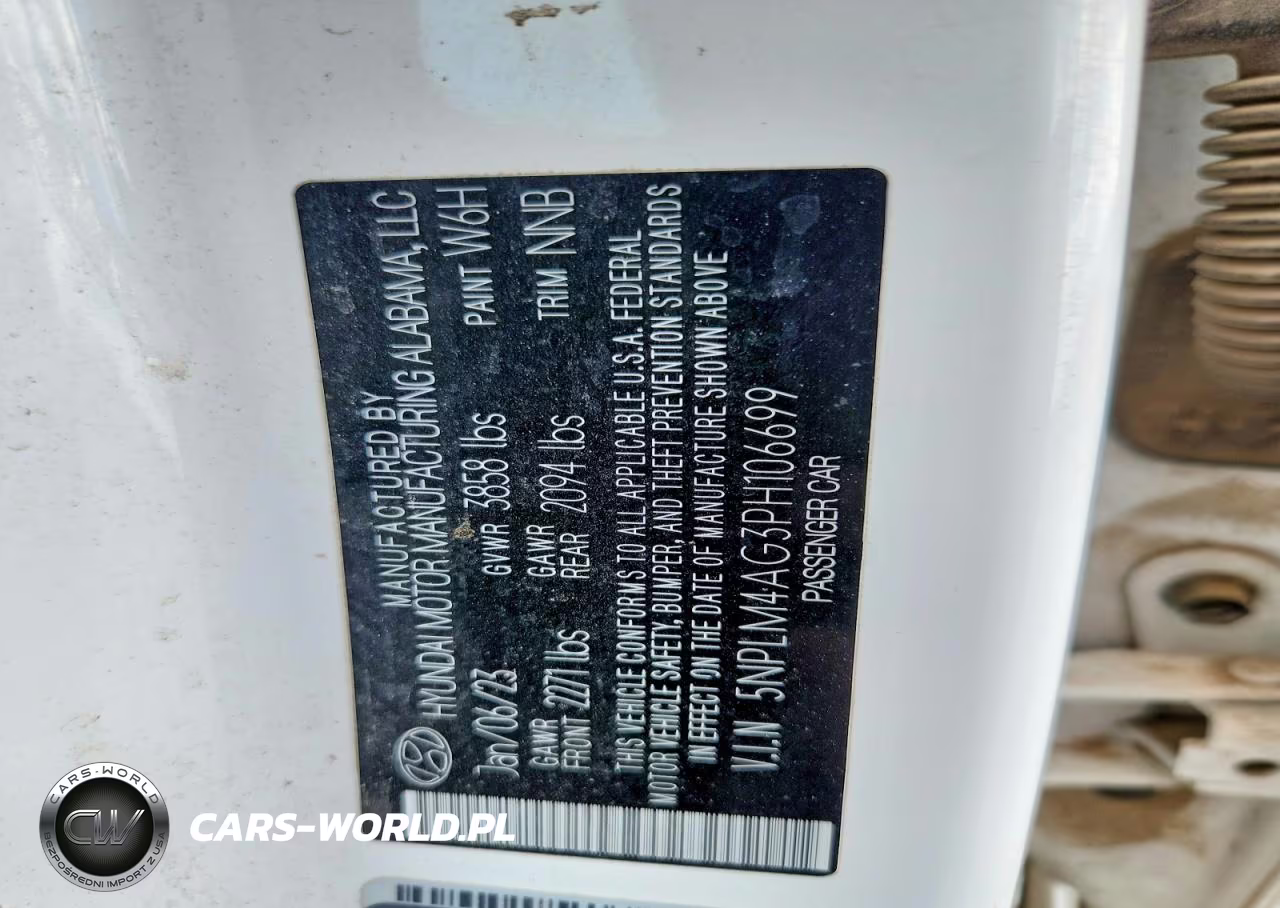 2023 Hyundai Elantra Sel VIN:5NPLM4AG3PH106699 - 12