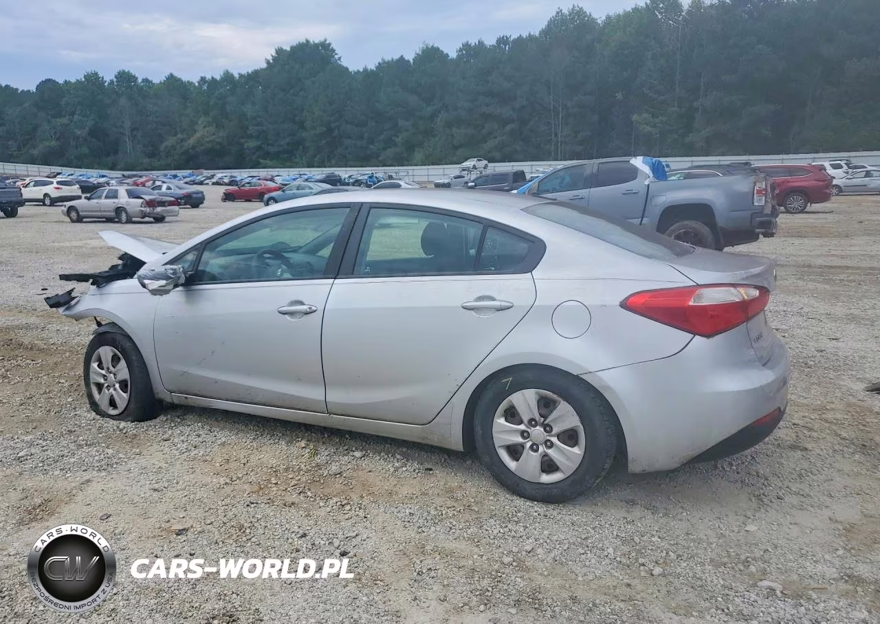 2016 Kia Forte Lx VIN:KNAFK4A6XG5604342 - 2