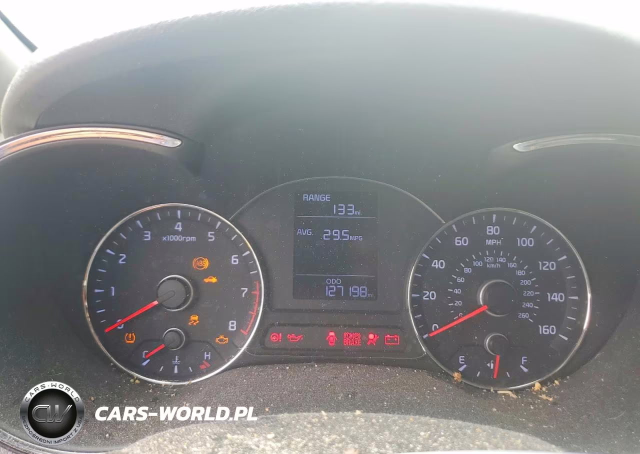 2016 Kia Forte Lx VIN:KNAFK4A6XG5604342 - 9