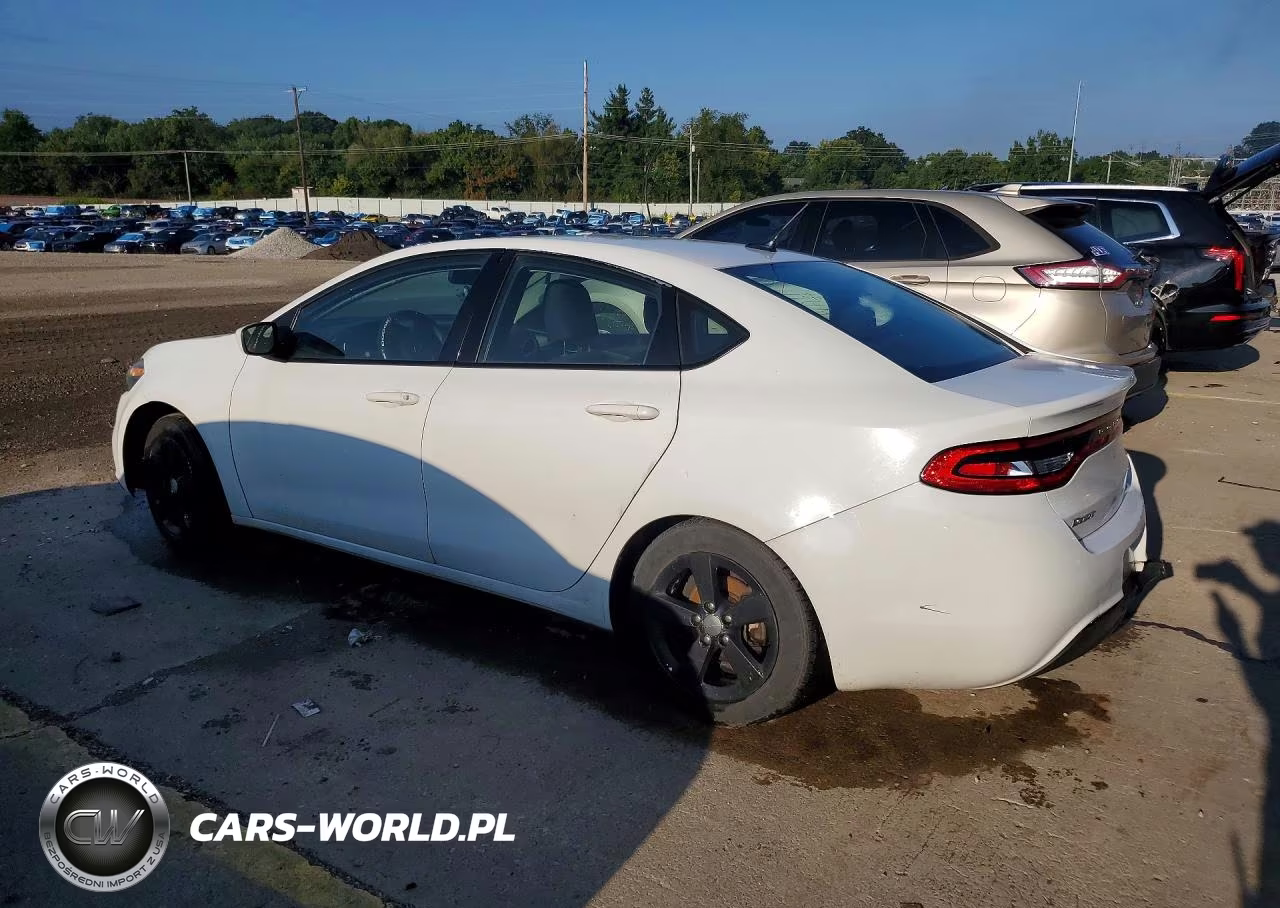 2016 Dodge Dart Sxt VIN:1C3CDFBB8GD577286 - 2