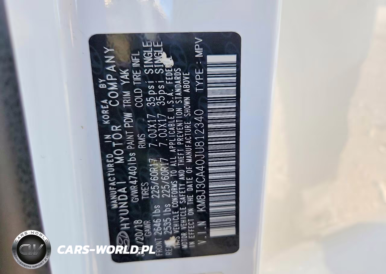 2018 Hyundai Tucson Sel Plus VIN:KM8J3CA40JU812340 - 12