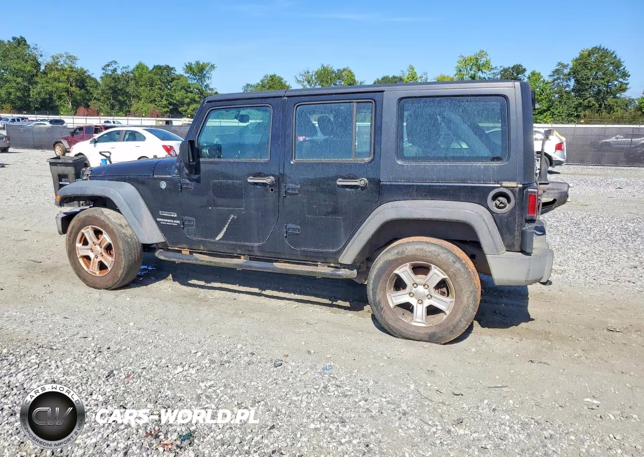 2016 Jeep Wrangler Unlimited Sport VIN:1C4BJWKG0GL293393 - 2