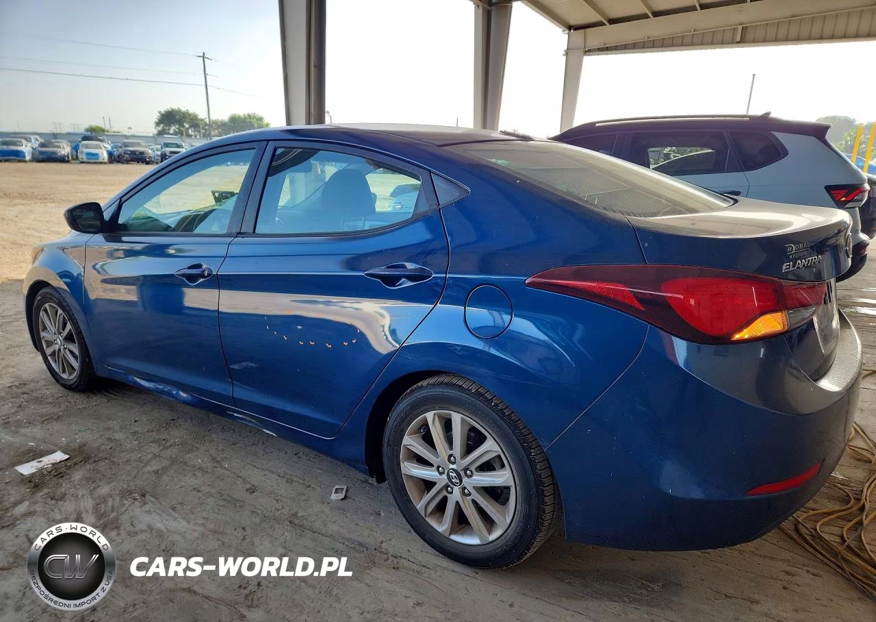 2015 Hyundai Elantra Se VIN:KMHDH4AE6FU322442 - 2