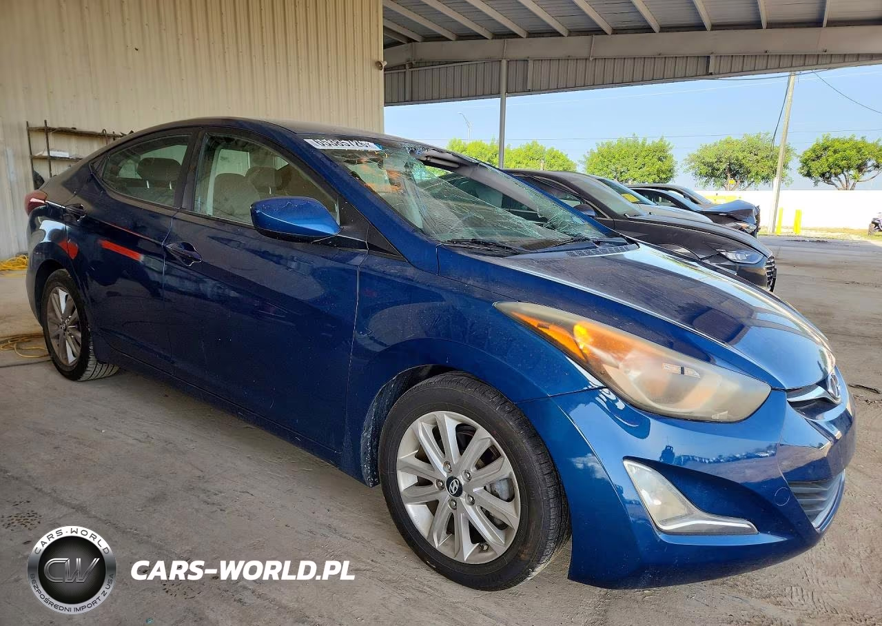 2015 Hyundai Elantra Se VIN:KMHDH4AE6FU322442 - 4