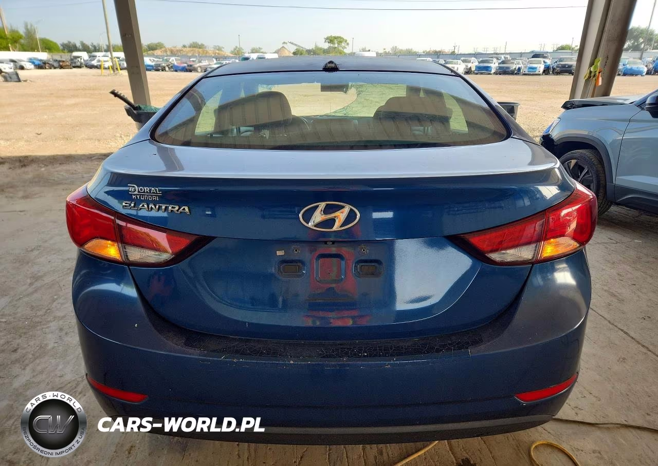 2015 Hyundai Elantra Se VIN:KMHDH4AE6FU322442 - 6