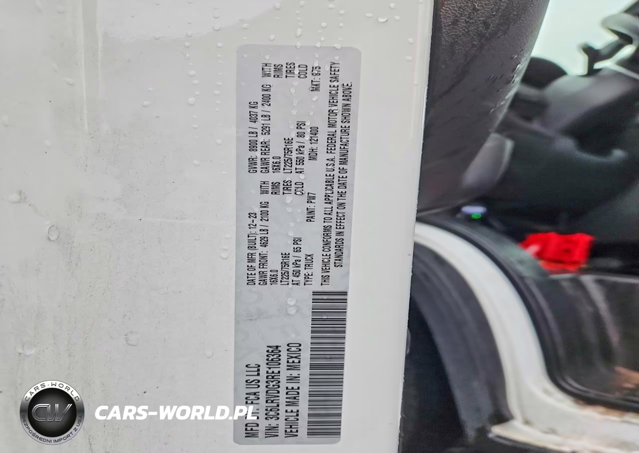 2024 Ram Promaster 2500 2500 High VIN:3C6LRVDG3RE106364 - 13