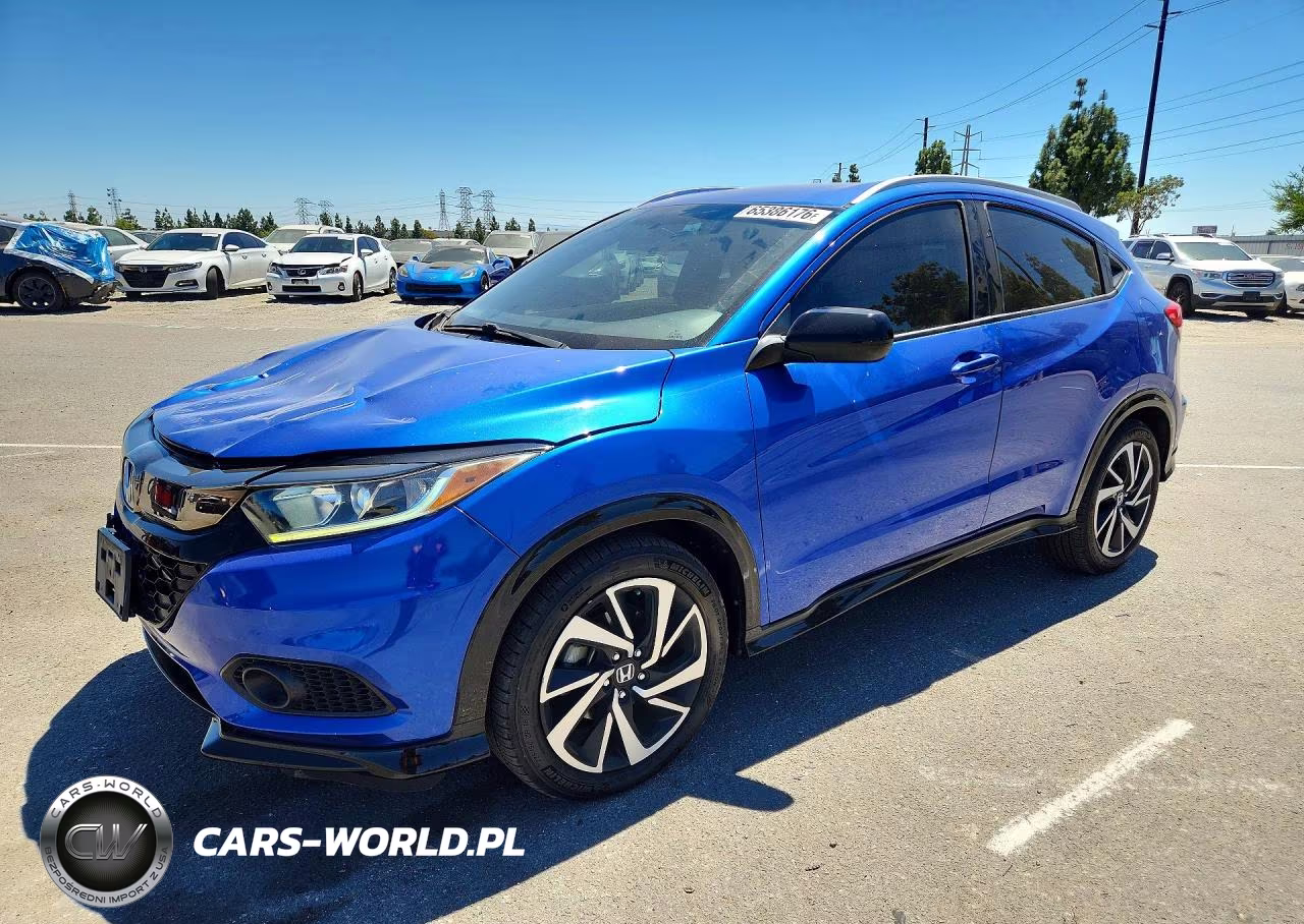 2019 Honda Hr-V Sport VIN:3CZRU5H11KG703492 - 1