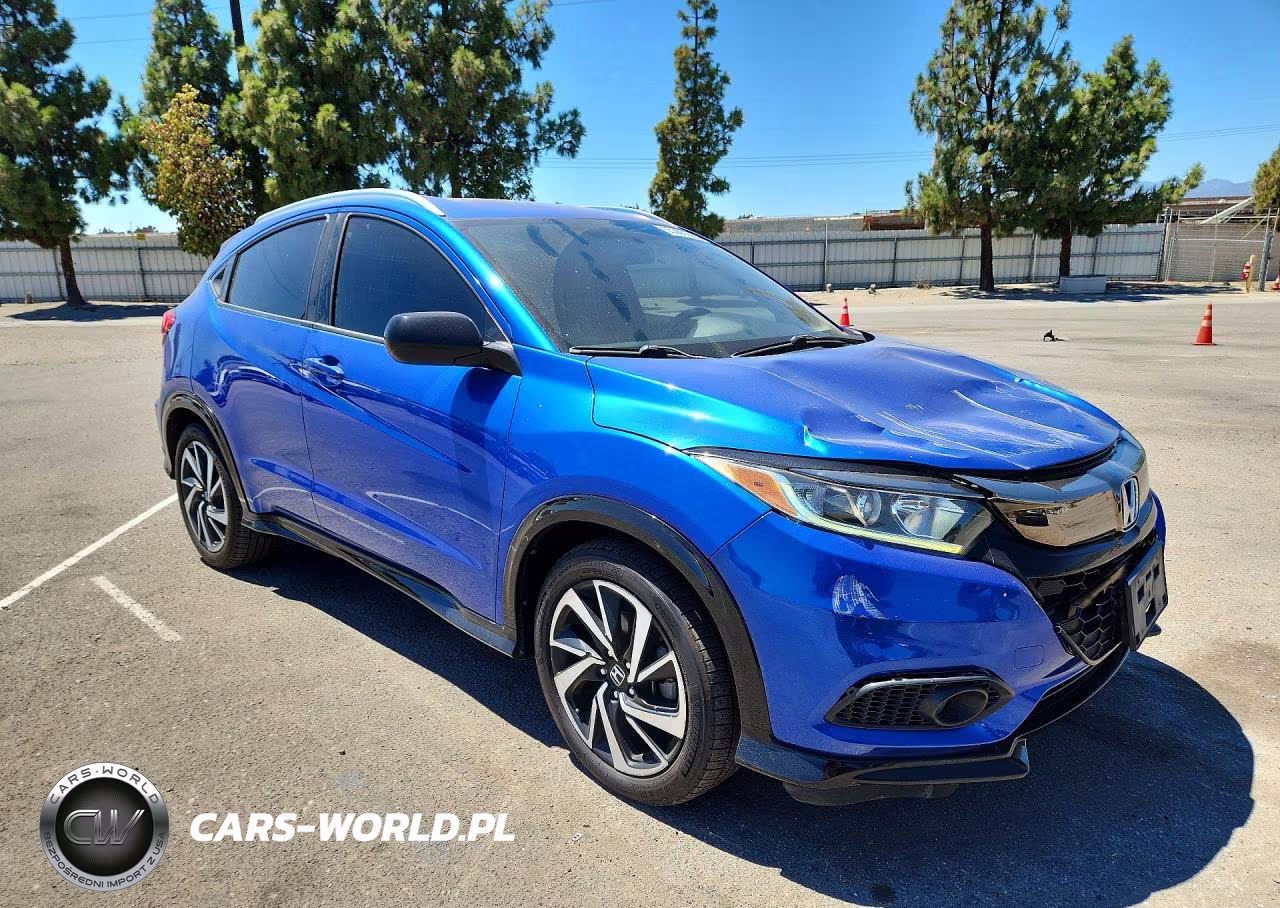 2019 Honda Hr-V Sport VIN:3CZRU5H11KG703492 - 4