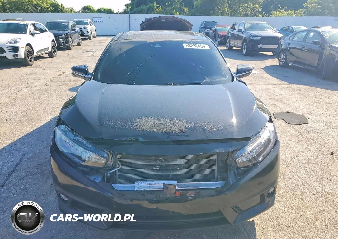 2016 Honda Civic Touring VIN:19XFC1F95GE013860 - 5