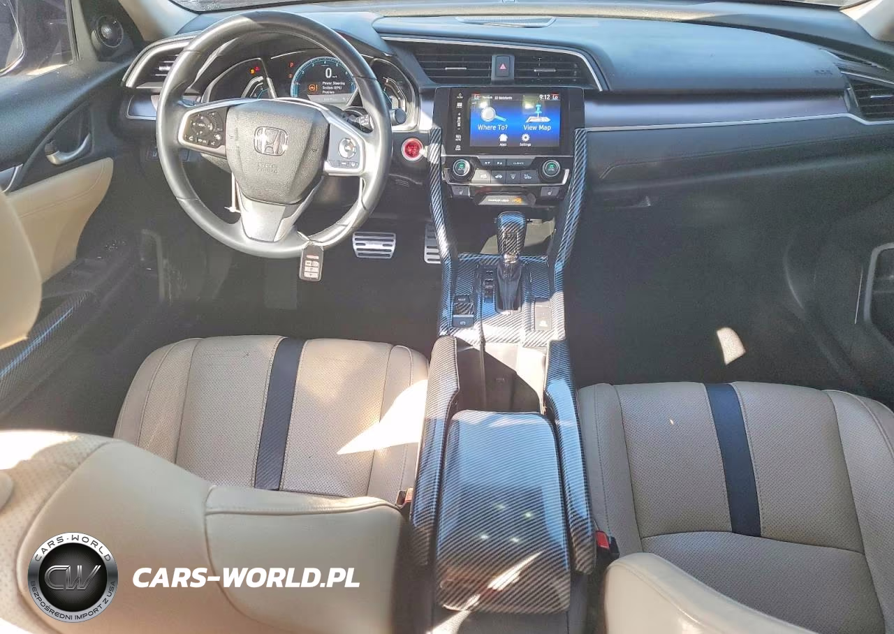 2016 Honda Civic Touring VIN:19XFC1F95GE013860 - 8