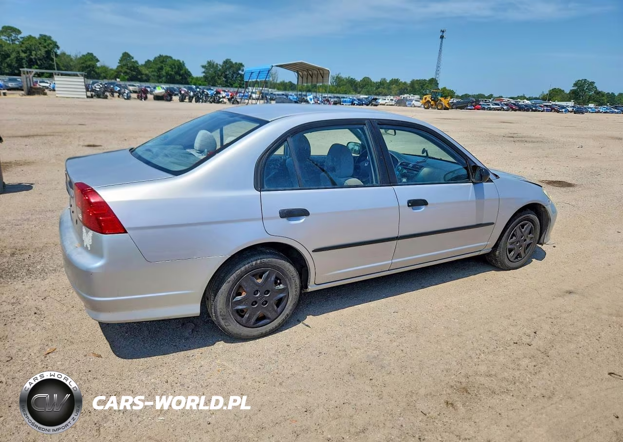 2005 Honda Civic Dx Vp VIN:1HGES16345L016250 - 3